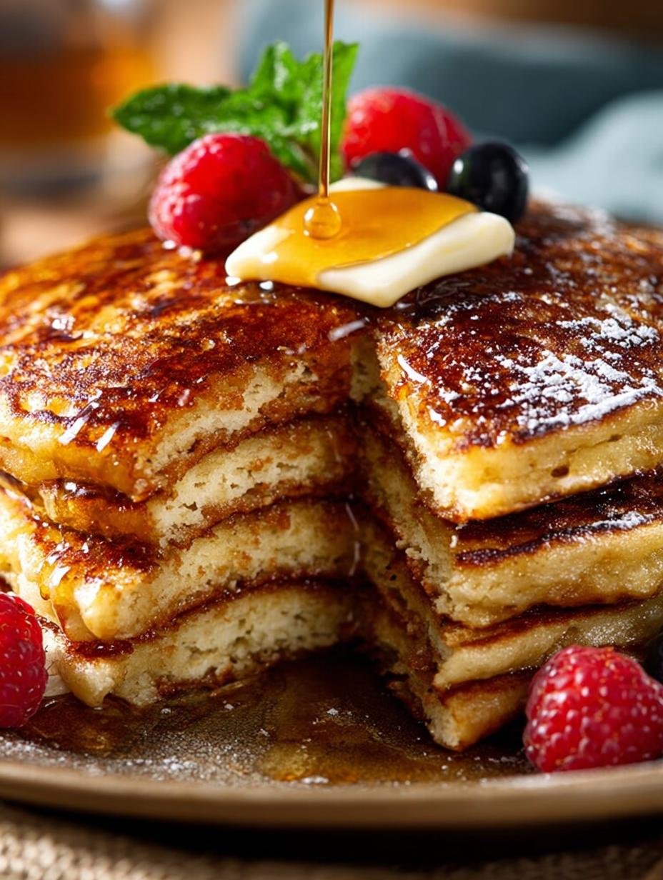 Fresh Milled Flour Pancakes