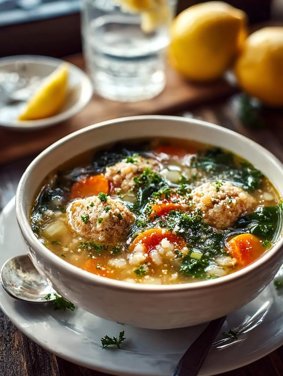 Healthier Italian Wedding Soup: 5 Reasons to Love It - Healthier Italian Wedding Soup - additional detail