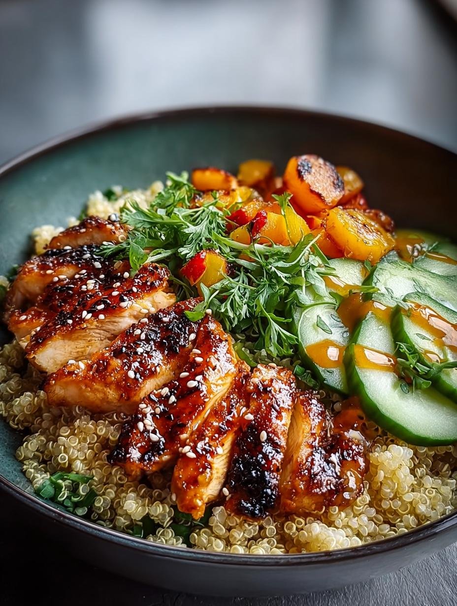 Hot Honey Chicken Quinoa: 7 Sweet and Spicy Bowls - Hot Honey Chicken Quinoa - main visual representation