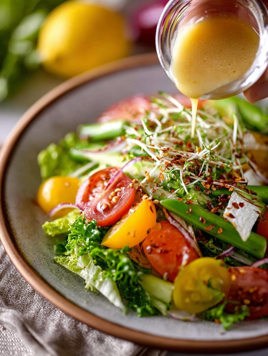 Lemon Vinaigrette Dressing: 5-Minute Zesty Delight - Lemon Vinaigrette Dressing - main visual representation