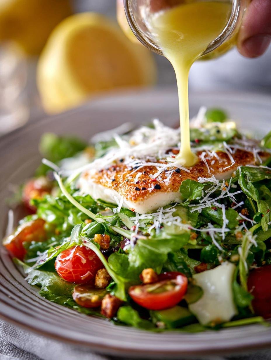 Lemon Vinaigrette Dressing: 5-Minute Zesty Delight