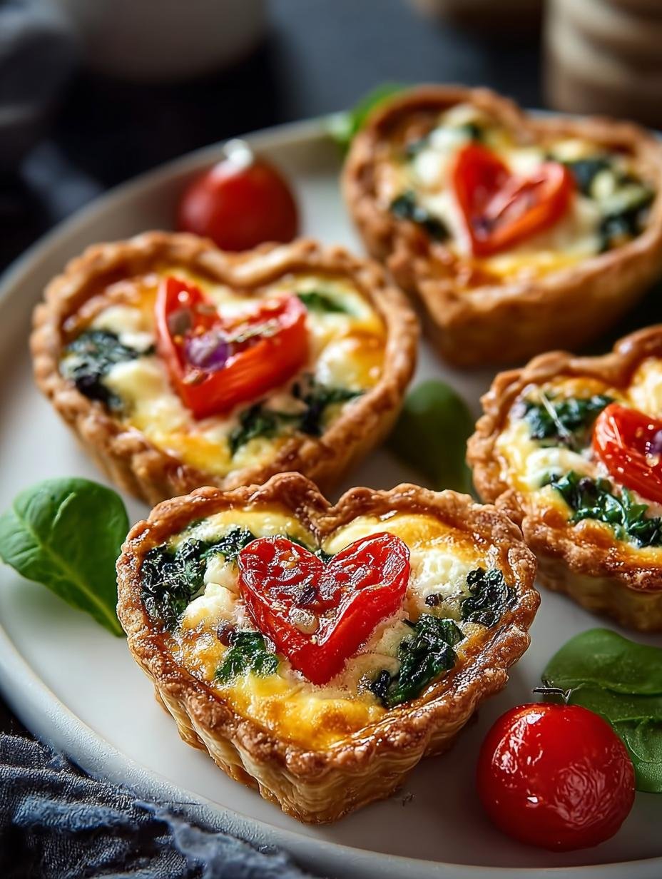 Mini Quiche Hearts: 7 Irresistible Ideas for Breakfast Bliss - Mini Quiche Hearts - additional detail