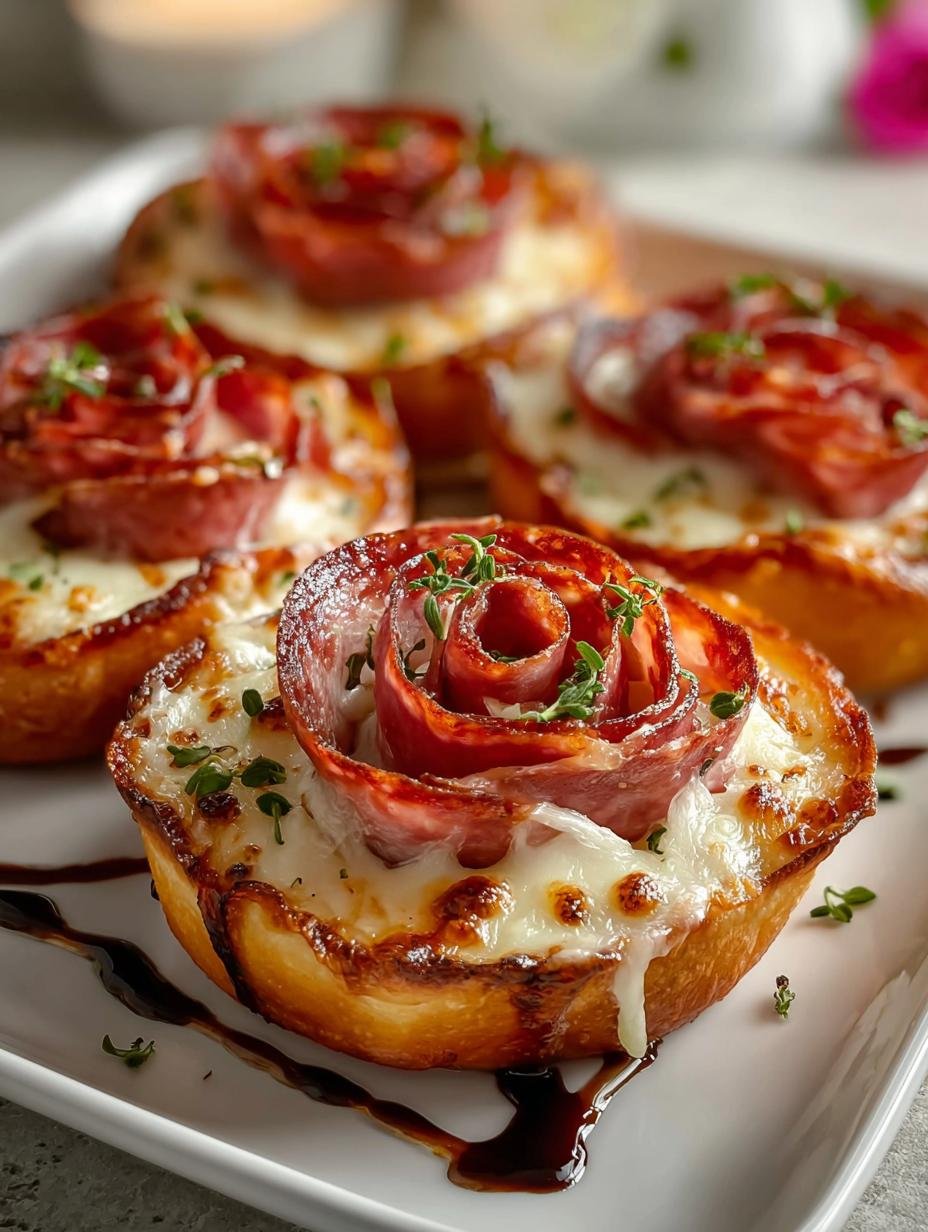 Delicious Pizza Roses: 12 Perfect Spiral Appetizers - Pizza Roses - main visual representation