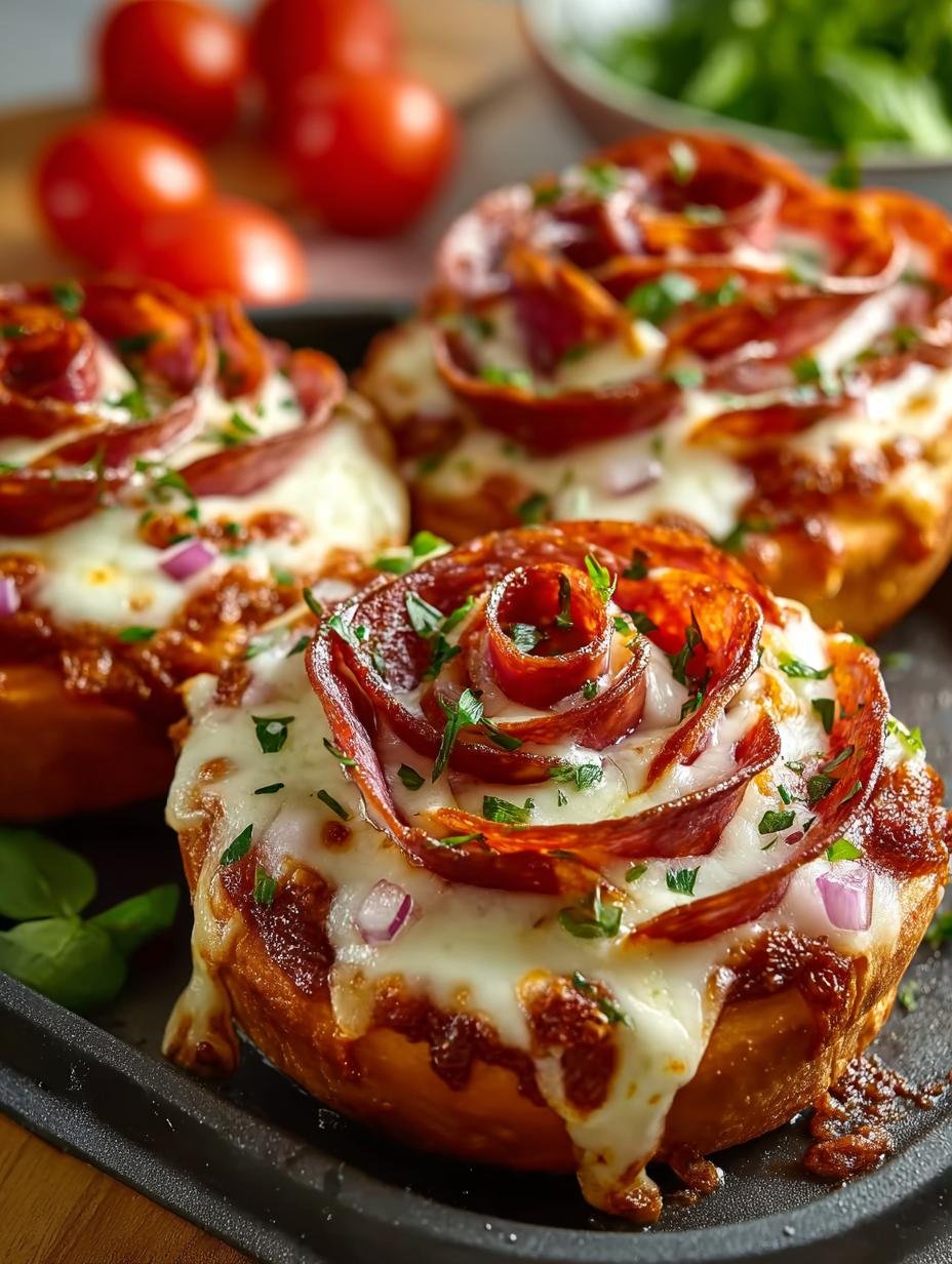Delicious Pizza Roses: 12 Perfect Spiral Appetizers