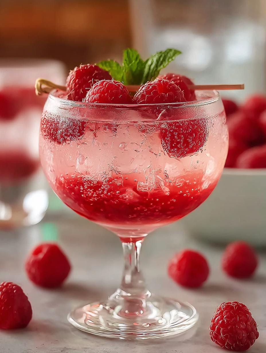 Raspberry Kiss Cocktail: 5 Refreshing Sips for Summer - Raspberry Kiss Cocktail - additional detail