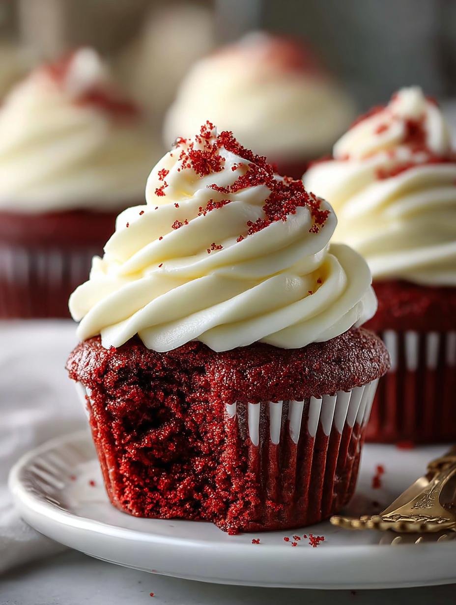 Irresistible Red Velvet Cupcakes with Creamy Frosting Magic - Red Velvet Cupcakes - main visual representation