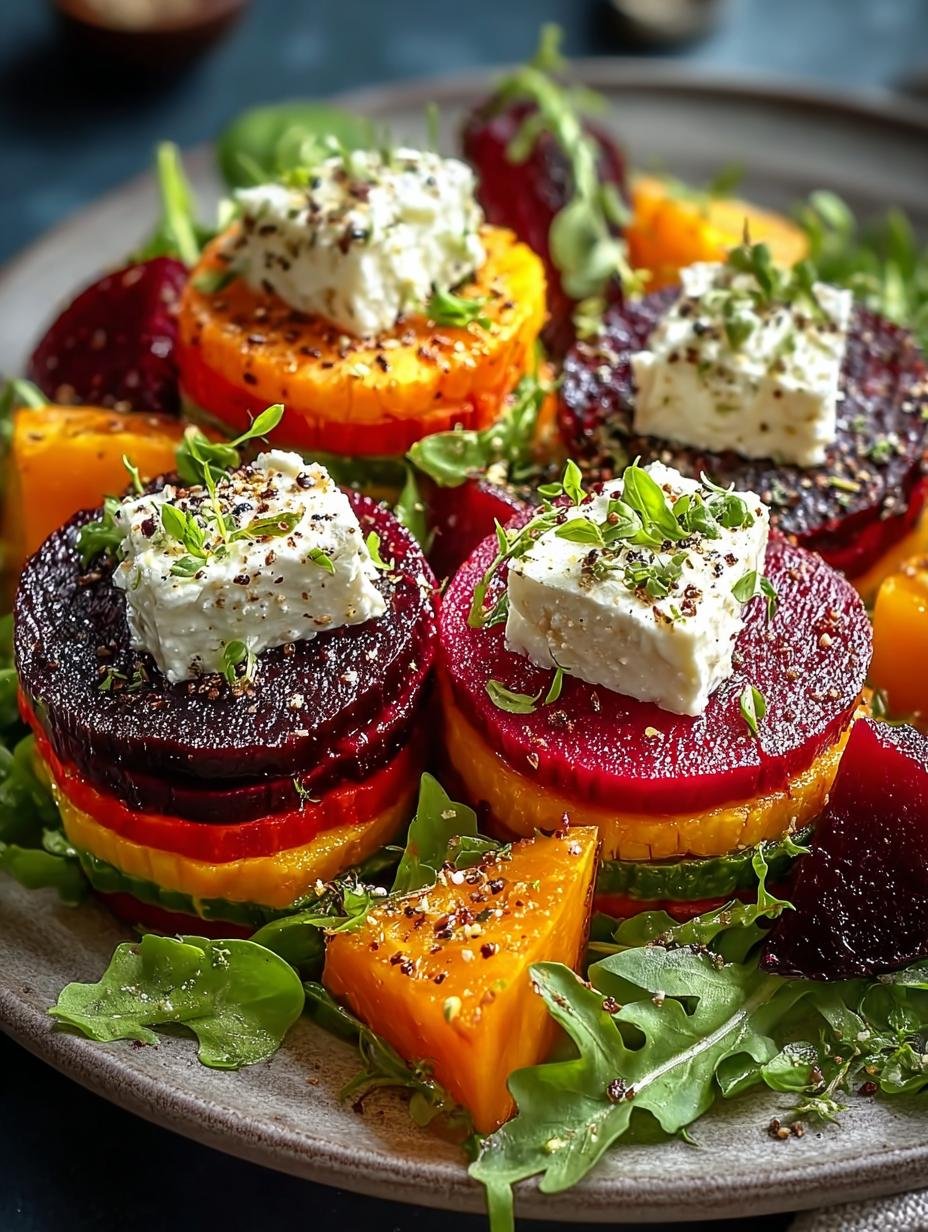 Roasted Beet Sweet Potato Salad: A Colorful Delight - Roasted Beet Sweet Potato - additional detail