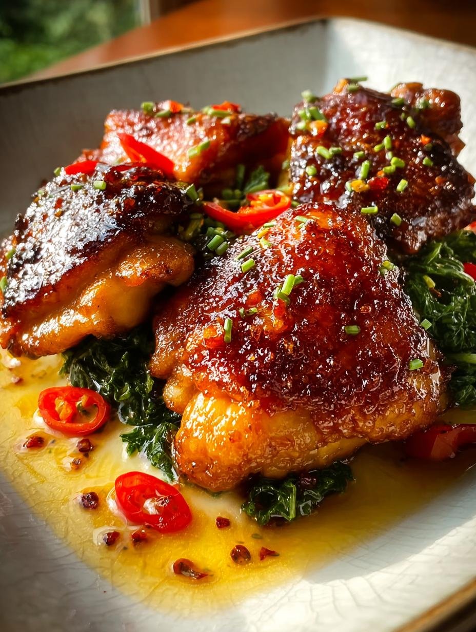 Spicy Maple Glazed Chicken