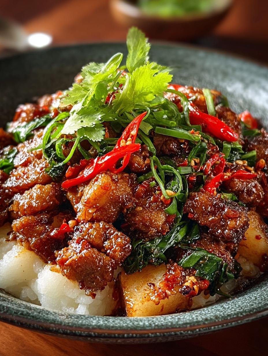 Spicy Pork Rice Cakes: 10-Minute Flavor Explosion - Spicy Pork Rice Cakes - main visual representation