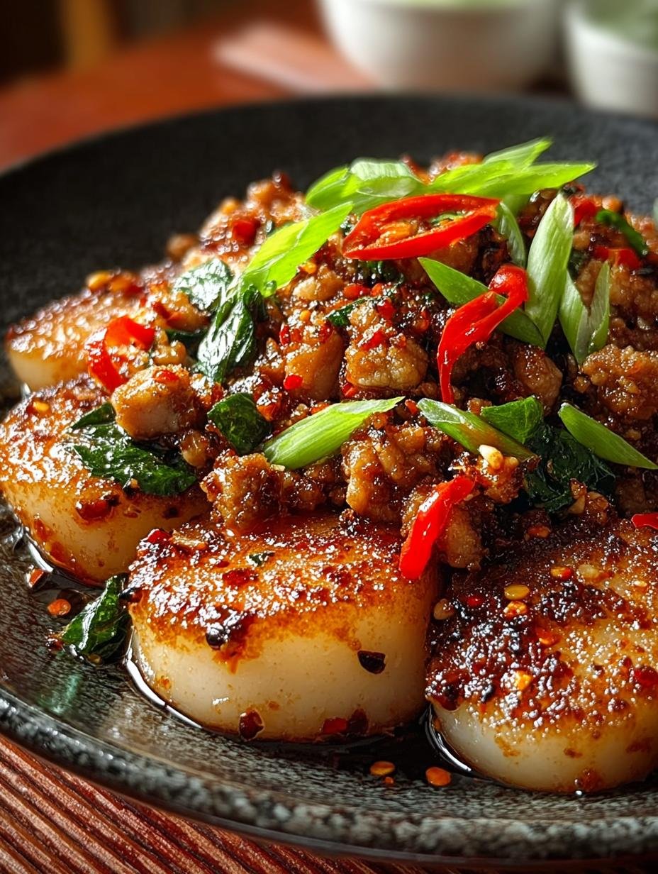Spicy Pork Rice Cakes: 10-Minute Flavor Explosion