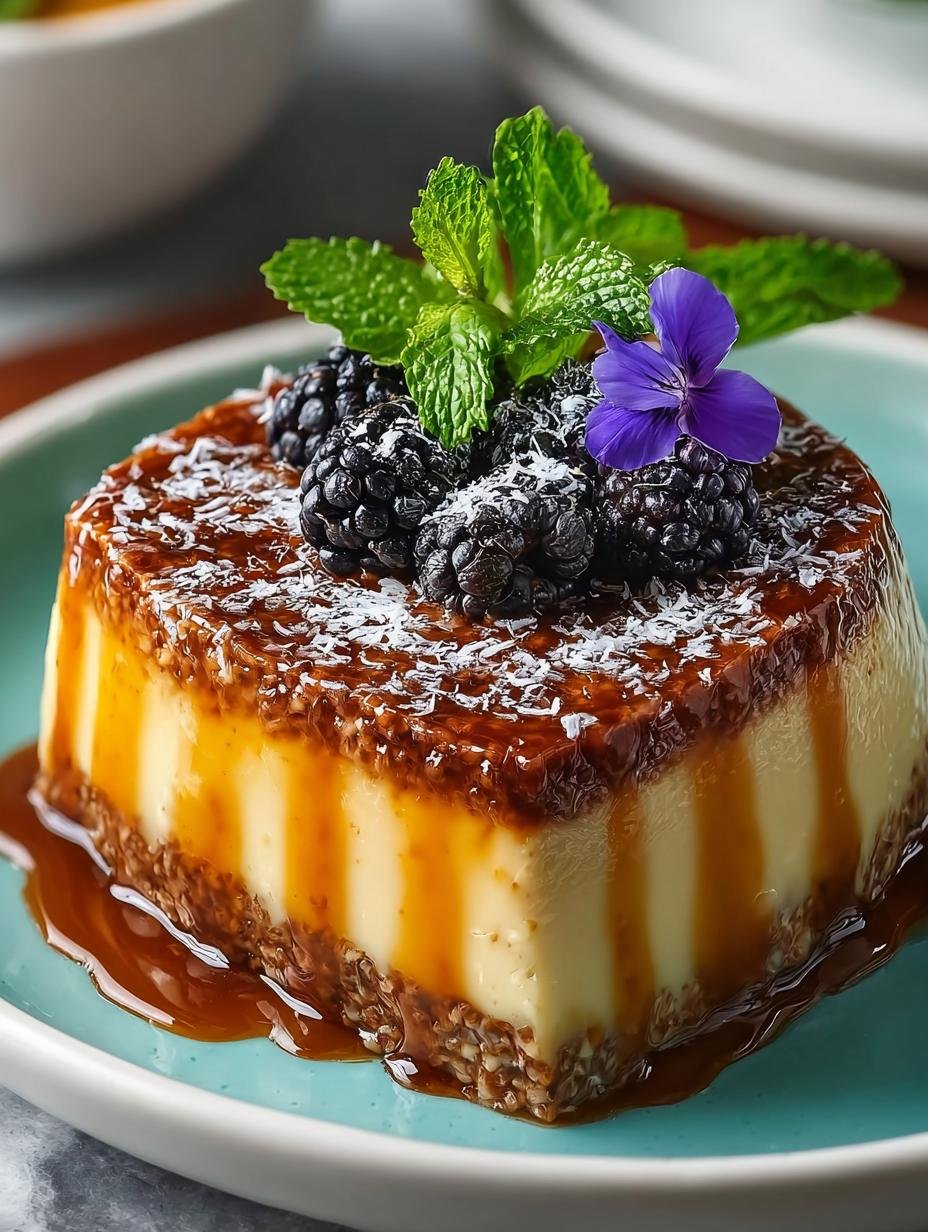 Decadent Vegan Flancocho: A Guilt-Free Delight - Vegan Flancocho - additional detail