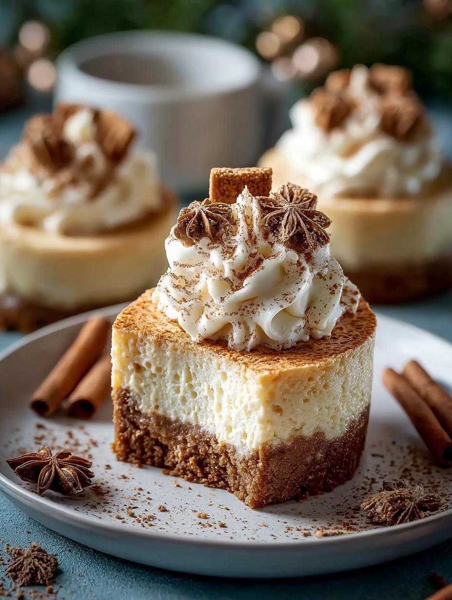 Bake Gingerbread Spice Cheesecake: 12 Irresistible Cups - Bake Gingerbread Spice Cheesecake - additional detail