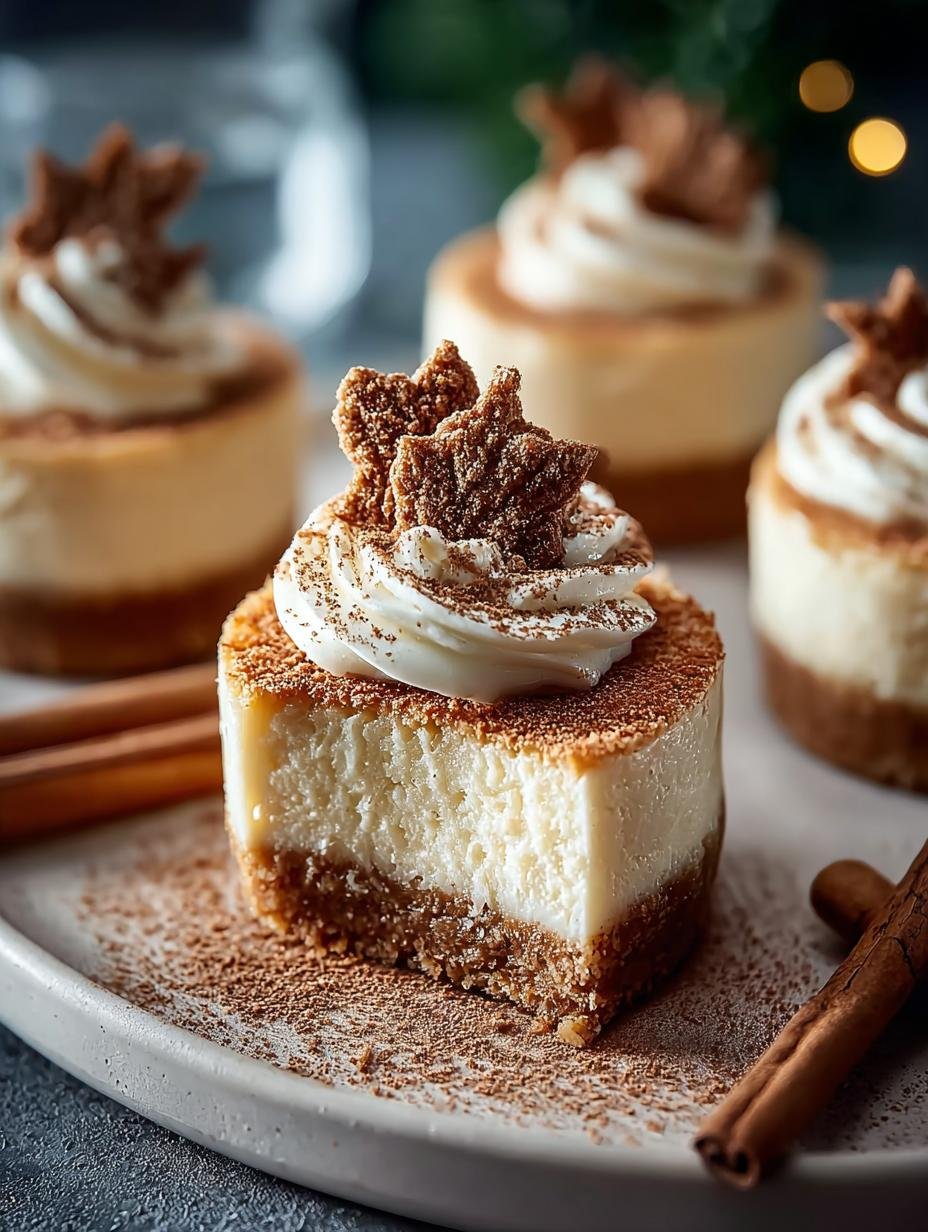 Bake Gingerbread Spice Cheesecake: 12 Irresistible Cups - Bake Gingerbread Spice Cheesecake - additional detail