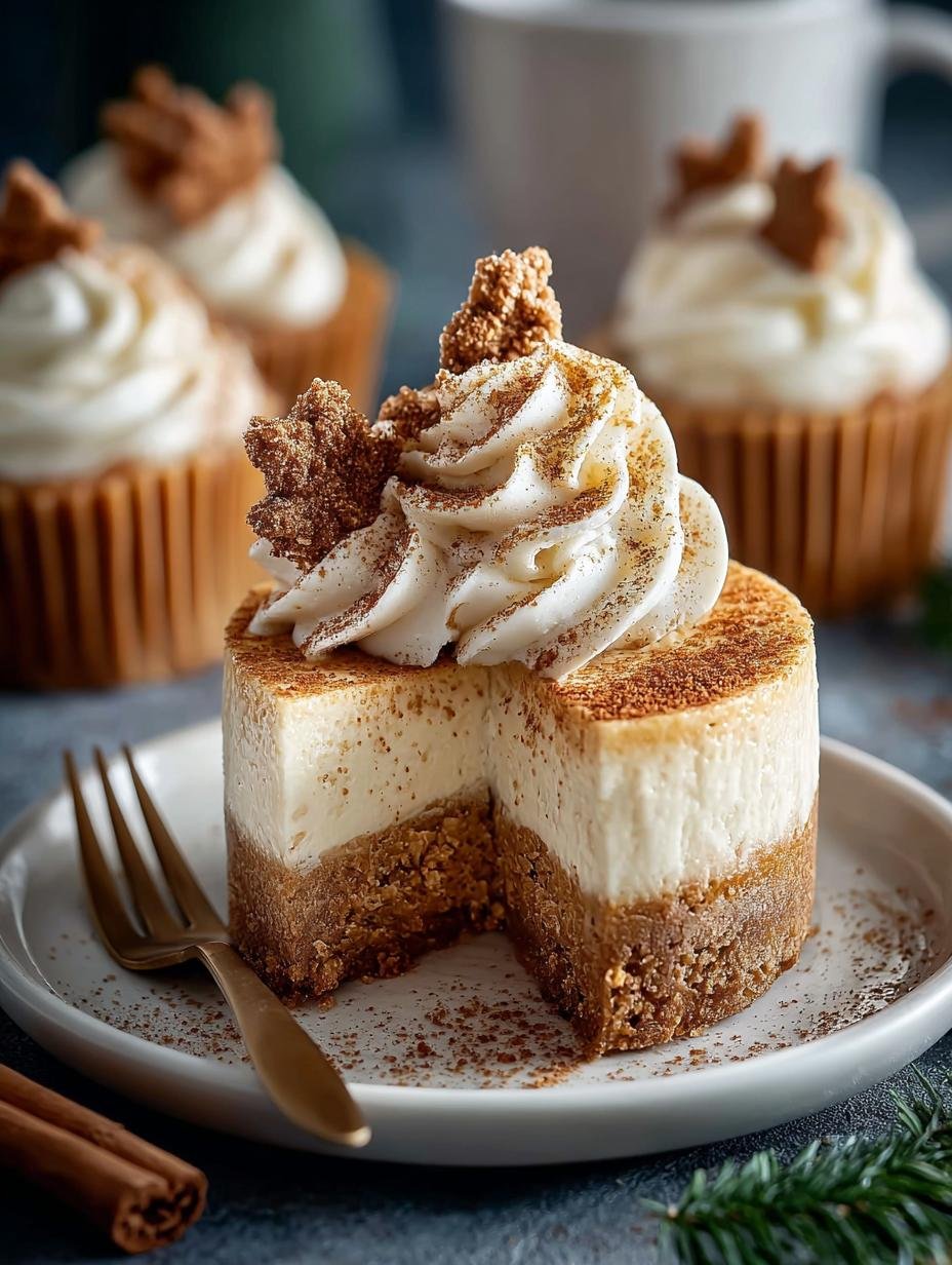 Bake Gingerbread Spice Cheesecake: 12 Irresistible Cups