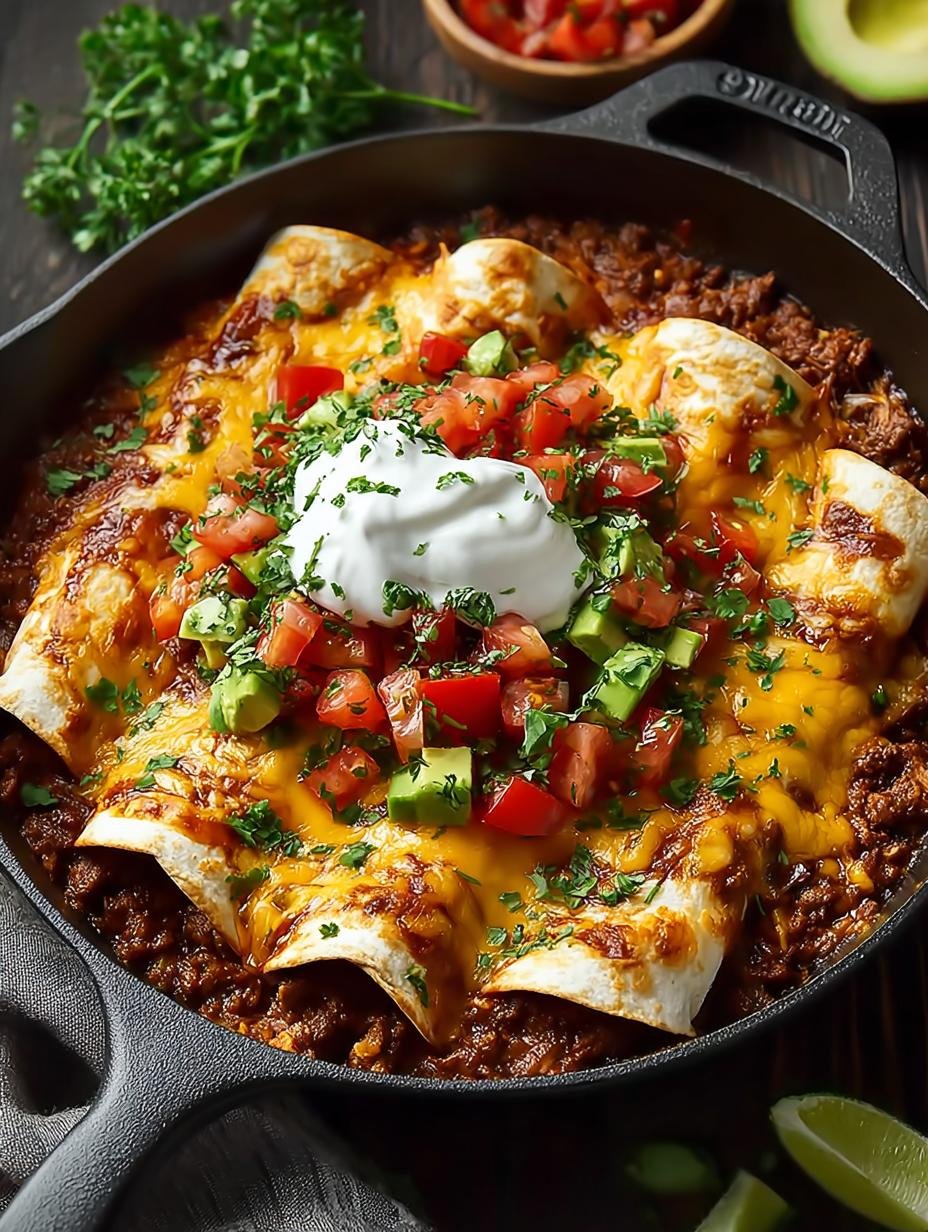 Beef Skillet Enchiladas: 5 Simple Steps to Delightful Dinner