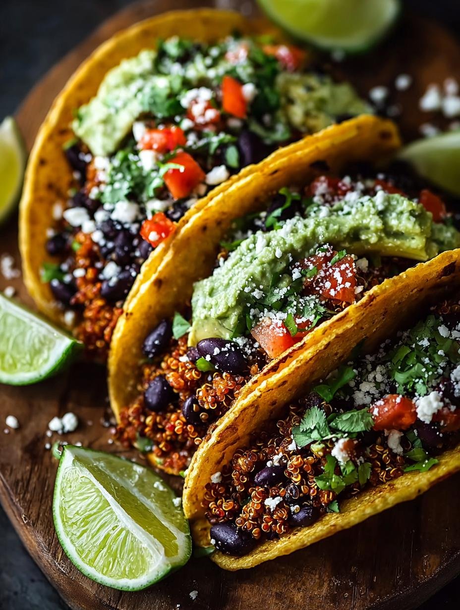 Black Bean Quinoa Tacos: 5 Steps to a Flavorful Meal - Black Bean Quinoa Tacos - main visual representation