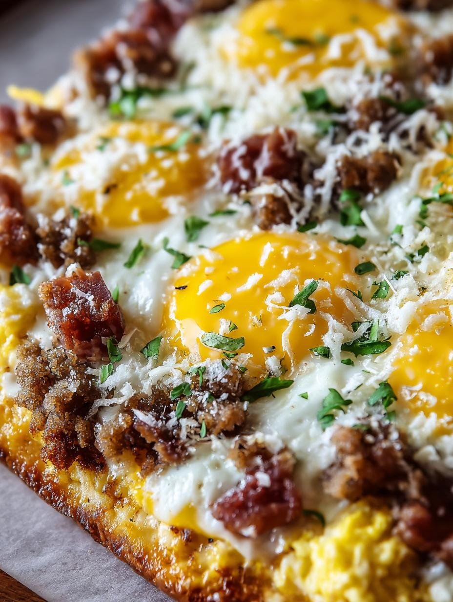 Breakfast Pizza: The Ultimate Morning Delight - Breakfast Pizza - additional detail