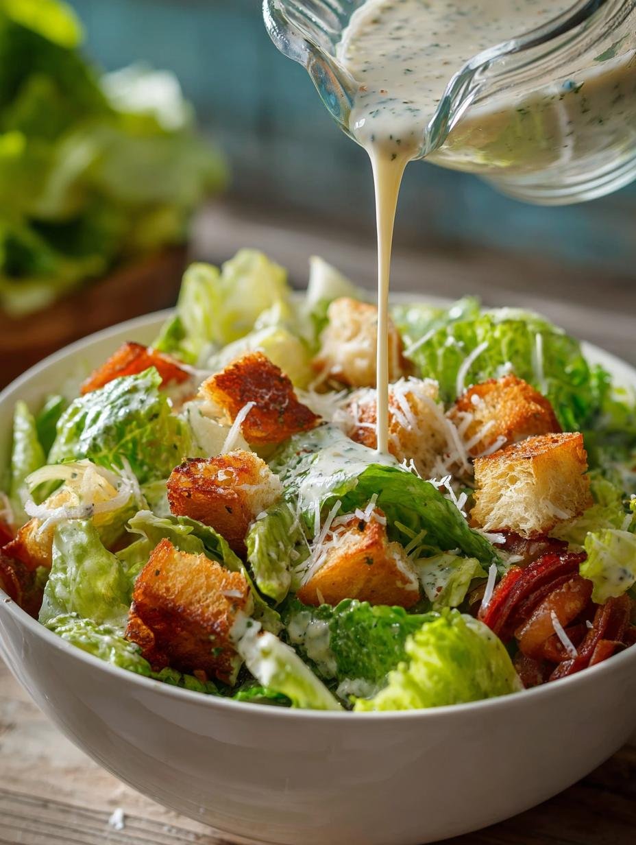 Creamy Caesar Dressing: 10-Minute Homemade Delight - Caesar Dressing - main visual representation