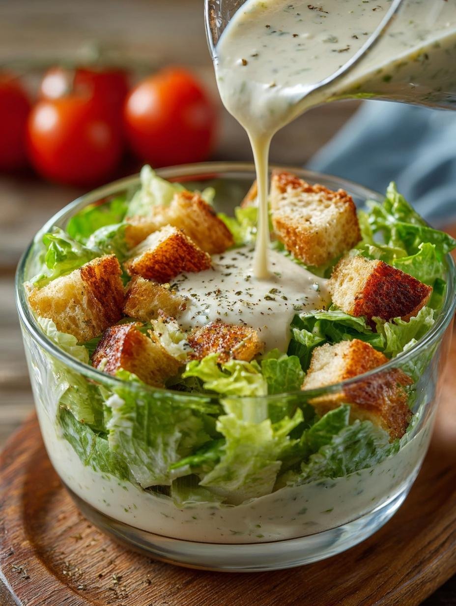 Creamy Caesar Dressing: 10-Minute Homemade Delight - Caesar Dressing - additional detail