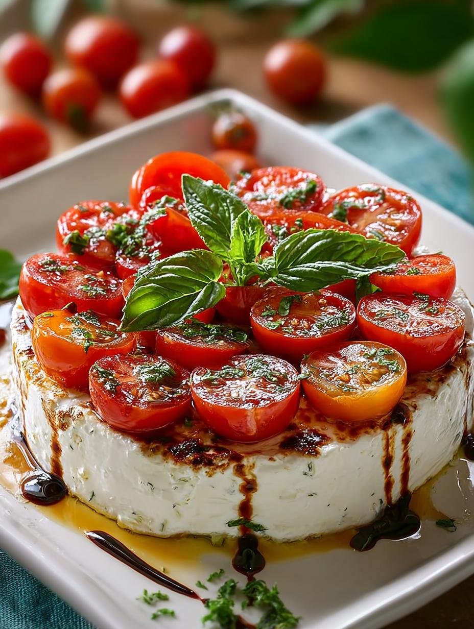 Melted Caprese Dip: 5 Reasons to Love This Appetizer - Caprese Dip - additional detail