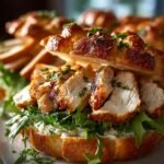 Chicken Caesar Sandwiches