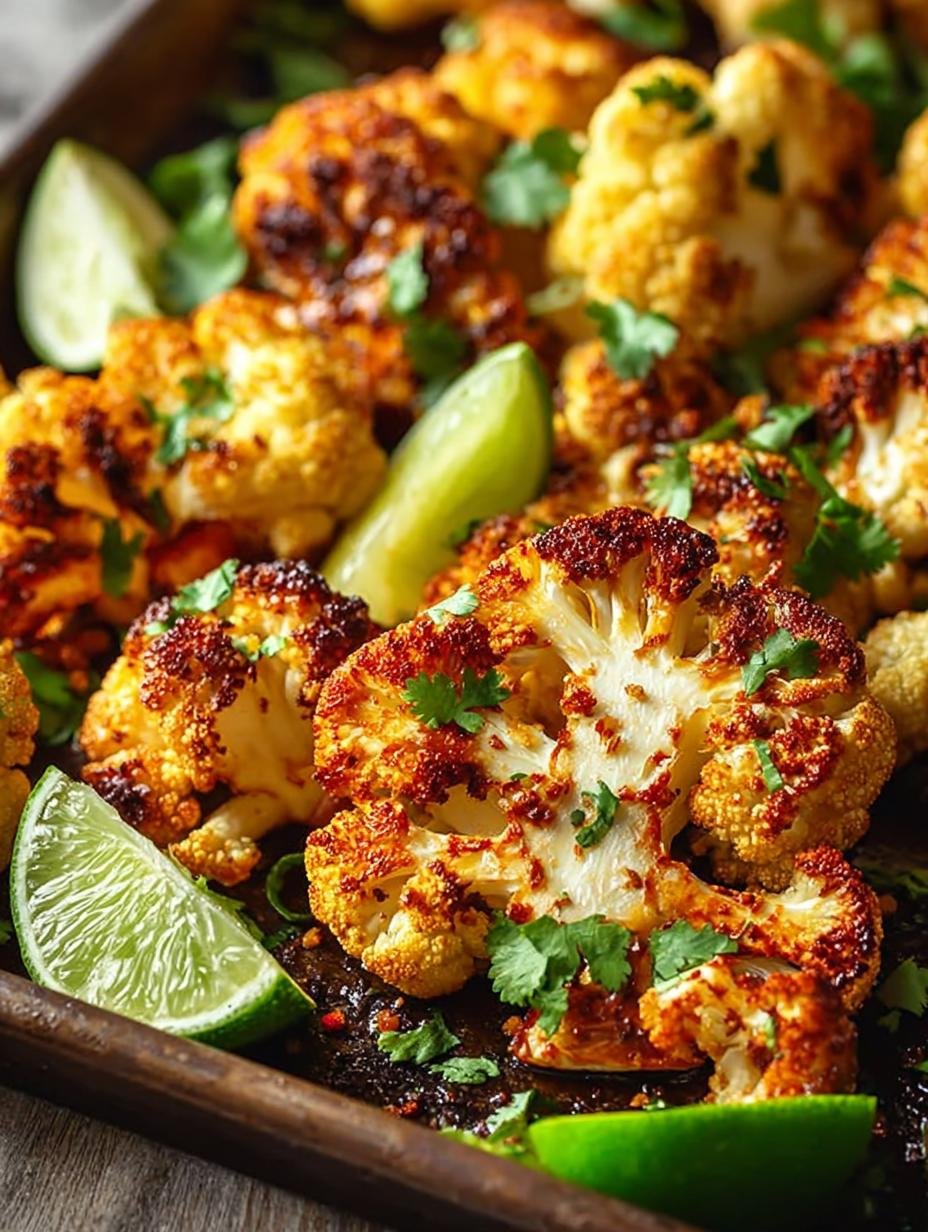 Chili Lime Roasted Cauliflower: A Zesty Side You’ll Love - Chili Lime Roasted Cauliflower - additional detail