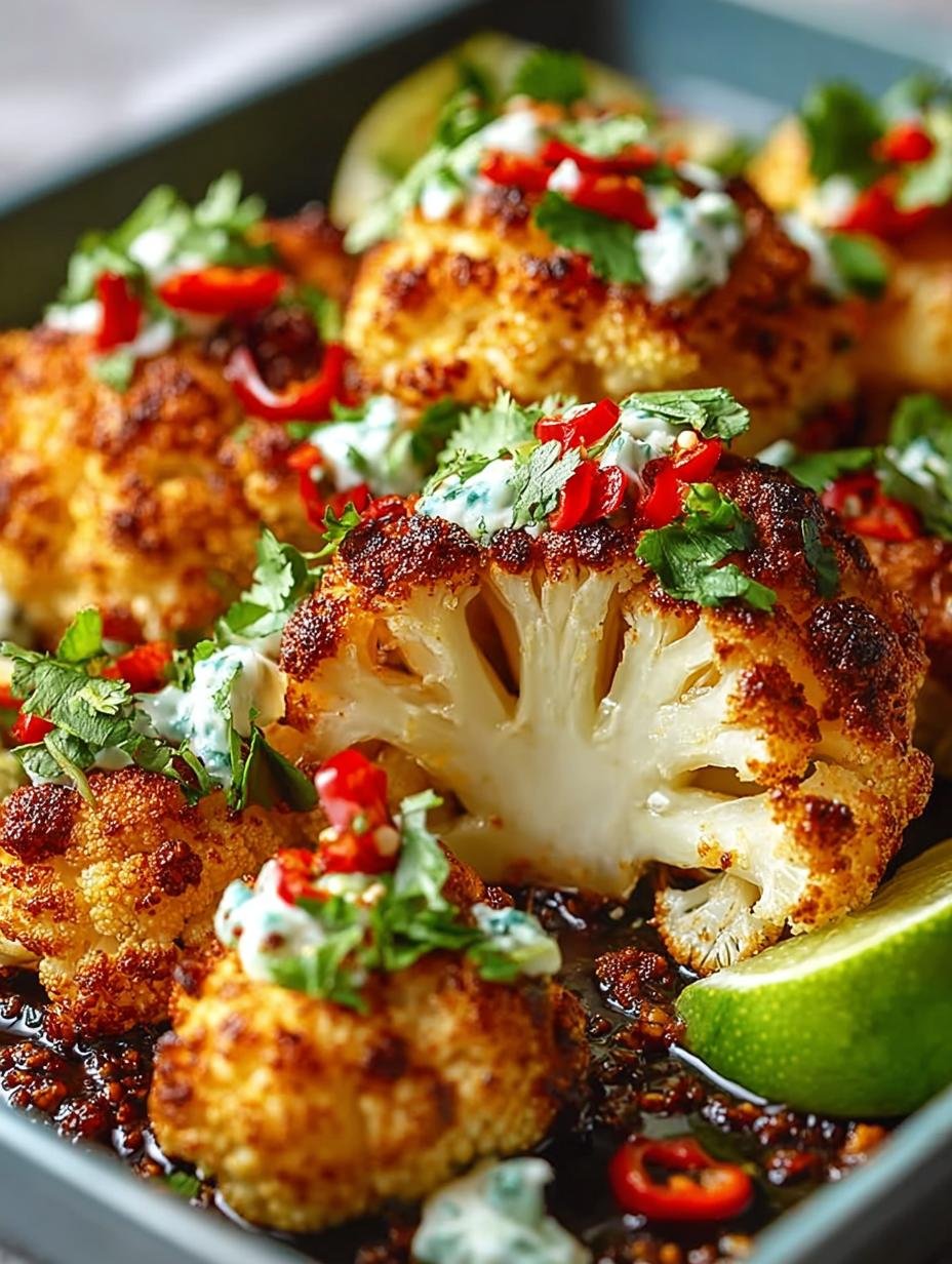 Chili Lime Roasted Cauliflower: A Zesty Side You’ll Love