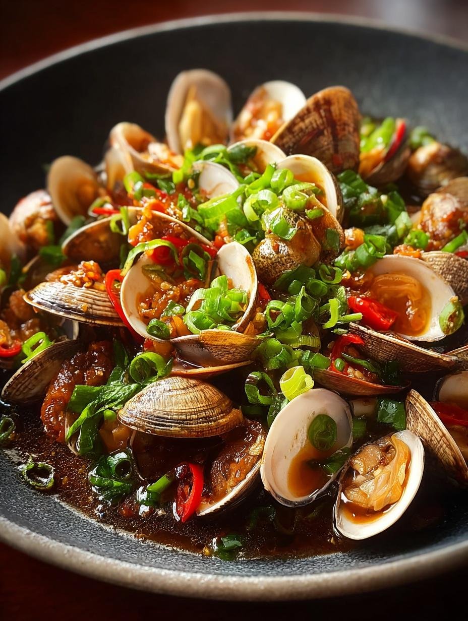 Savory Clams Black Bean Sauce for a Flavorful Feast - Clams Black Bean Sauce - additional detail
