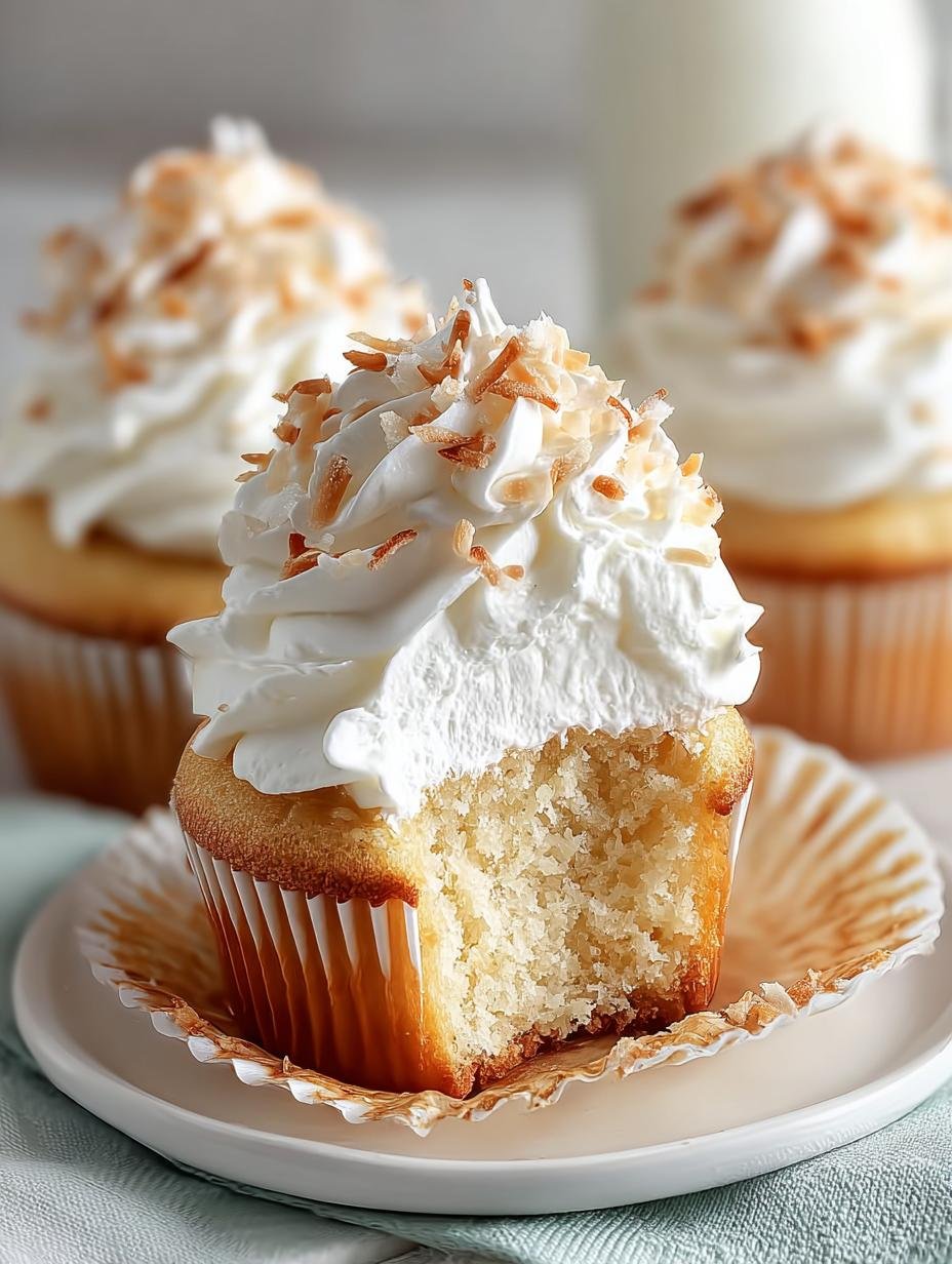 Delightful Coconut Cream Pie Cupcakes for Sweet Celebrations - Coconut Cream Pie Cupcakes - main visual representation