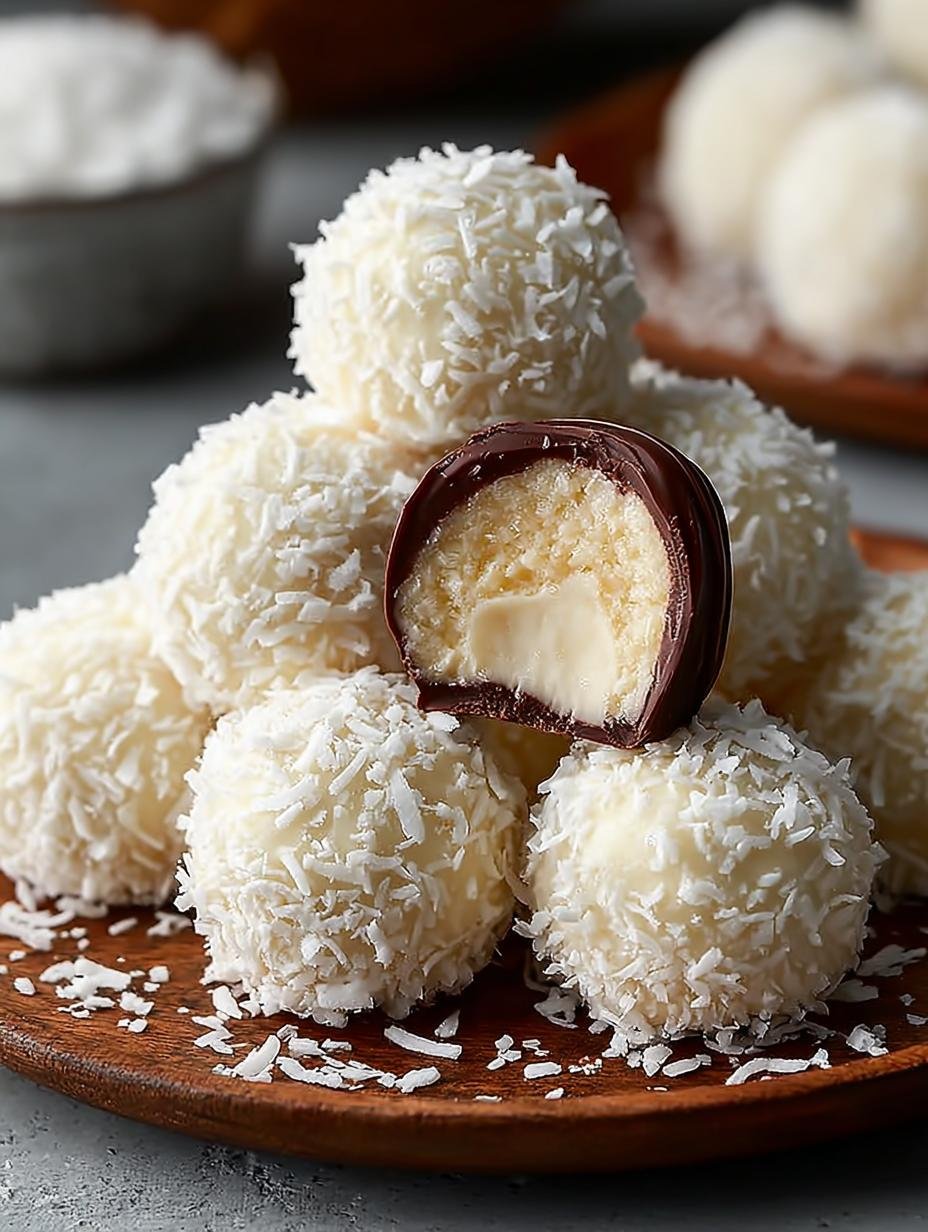 Coconut Snowball Truffles: 7 Irresistible Treats - Coconut Snowball Truffles - additional detail