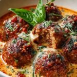 Creamy Tuscan Keto Meatballs