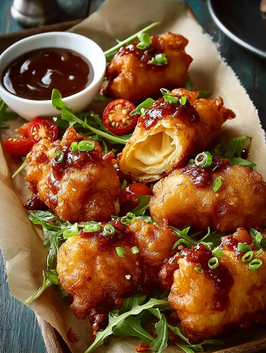Crispy BBQ Beer Battered Cauliflower Nuggets Delight