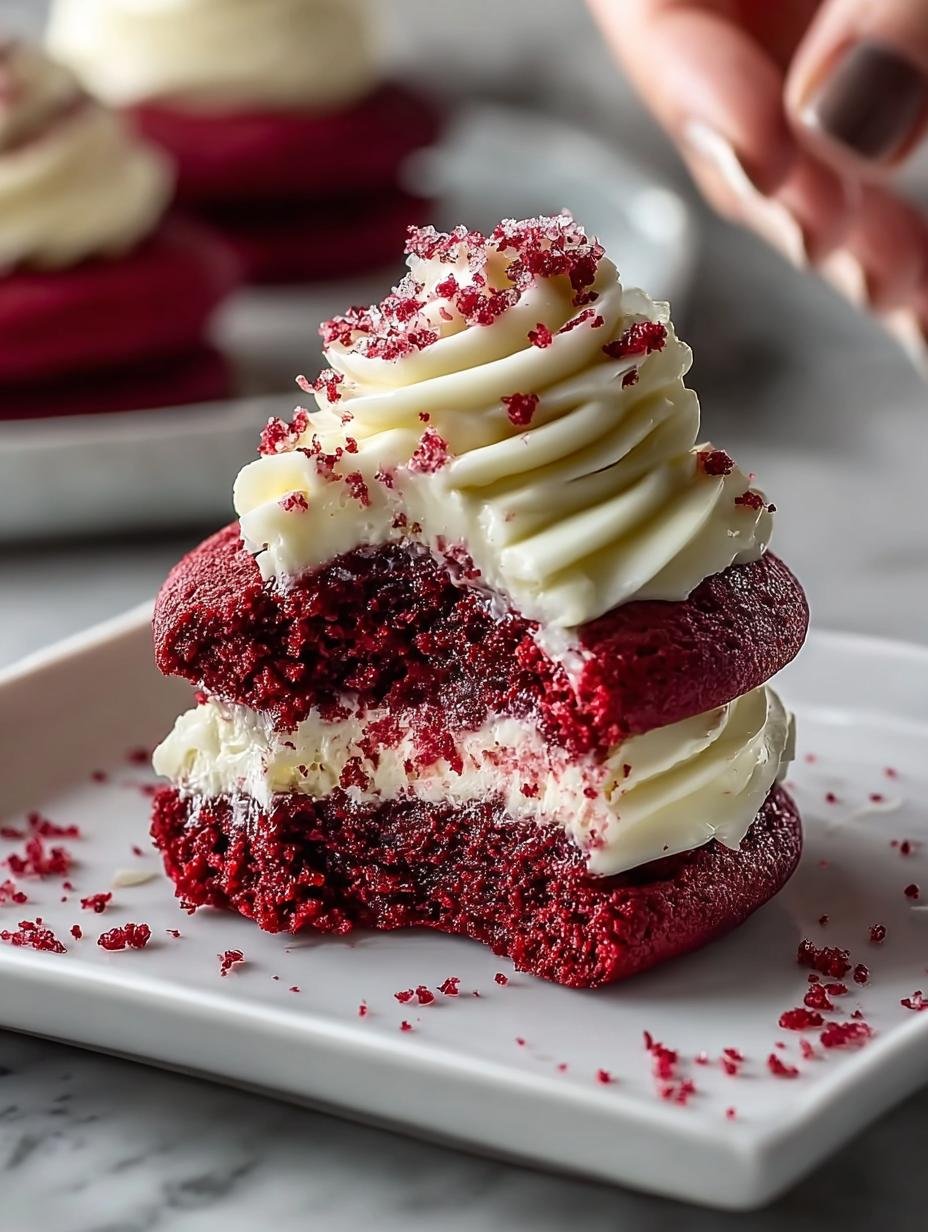 Crumbl Copycat Red Velvet Cookies You Must Try Today