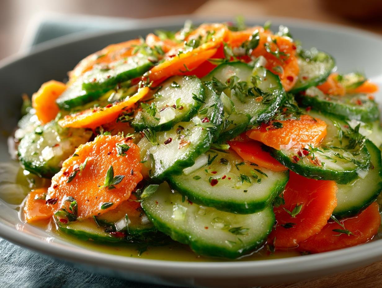 Cucumber Carrot Salad: 5 Steps to a Refreshing Delight - Cucumber Carrot Salad - additional detail