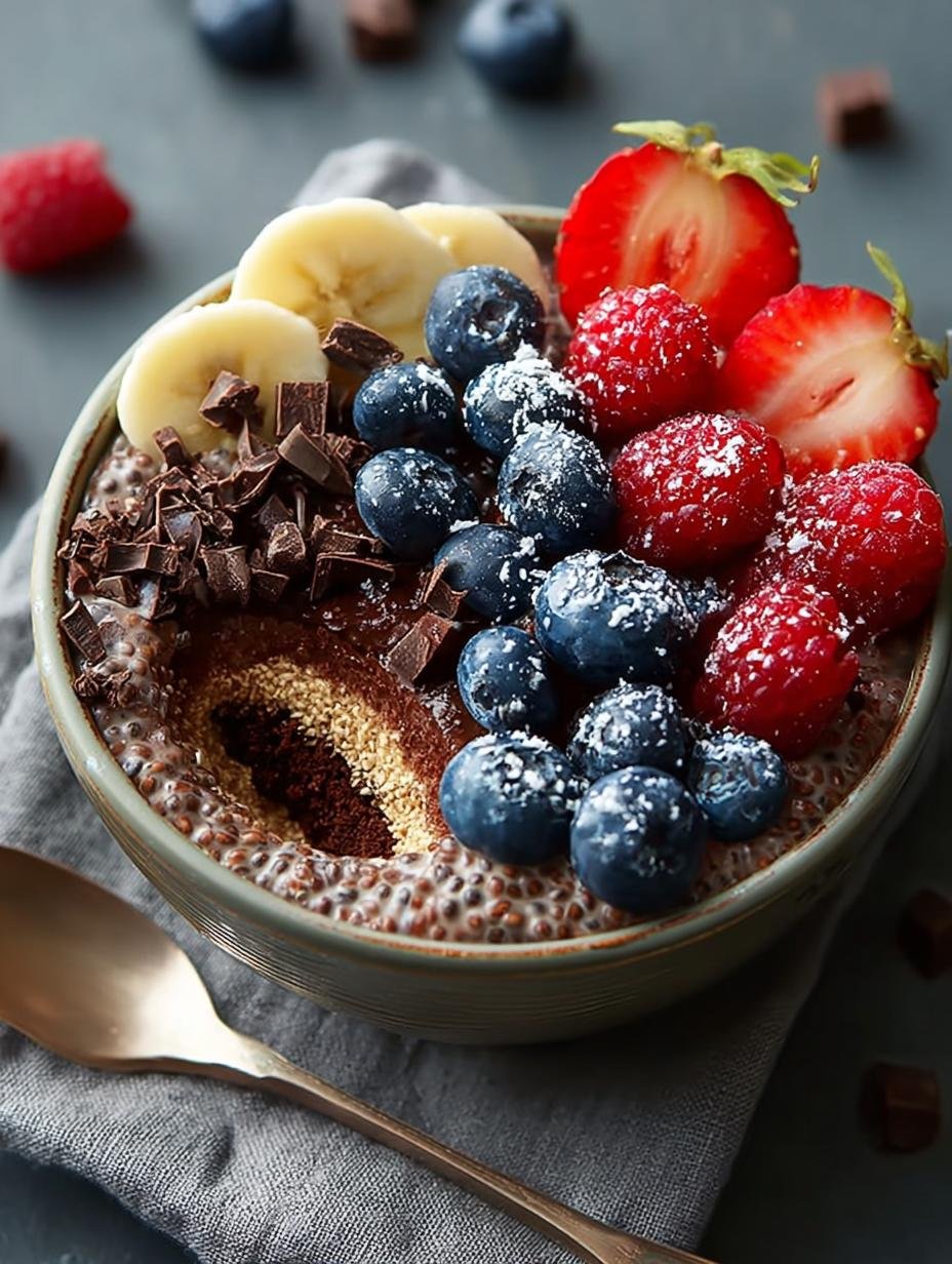 Dark Chocolate Quinoa Breakfast Bowl: A Decadent Start - Dark Chocolate Quinoa Breakfast - main visual representation