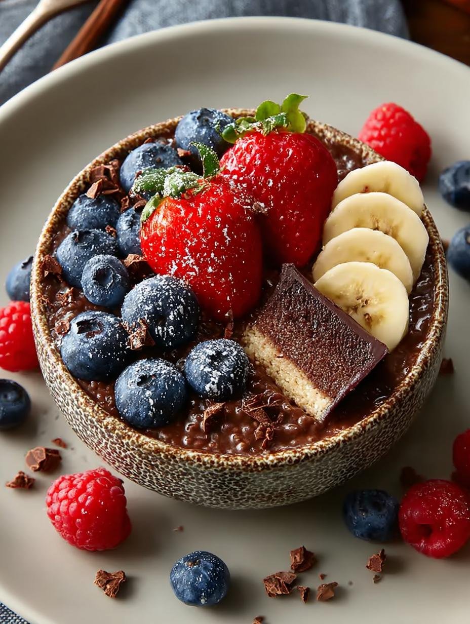 Dark Chocolate Quinoa Breakfast Bowl: A Decadent Start