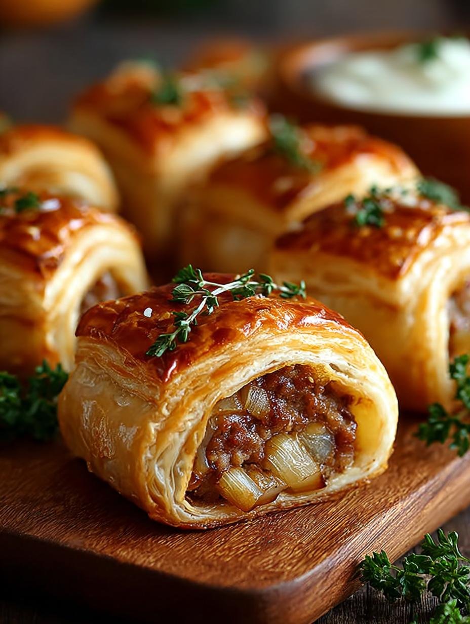 Delicious French Onion Sausage Rolls You’ll Love Tonight