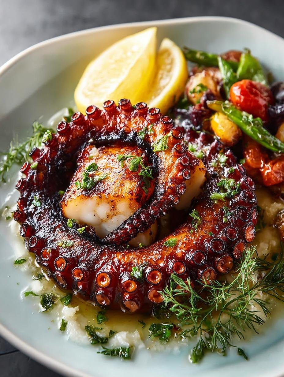 Savory Grilled Octopus: 5 Steps to Perfection - Grilled Octopus - additional detail