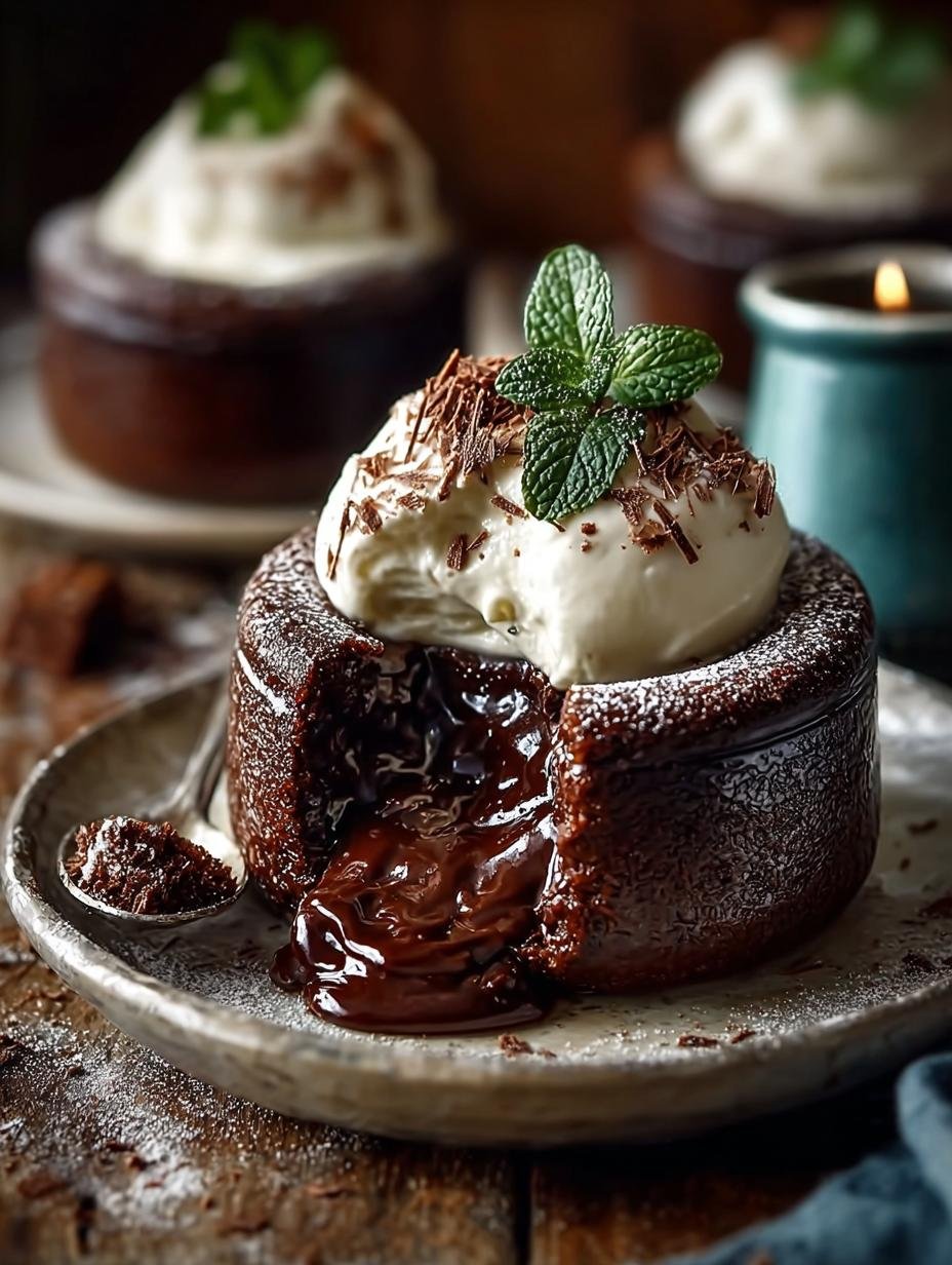 Indulge in 4 Rich Guinness Chocolate Puddings Today - Guinness Chocolate Puddings - additional detail