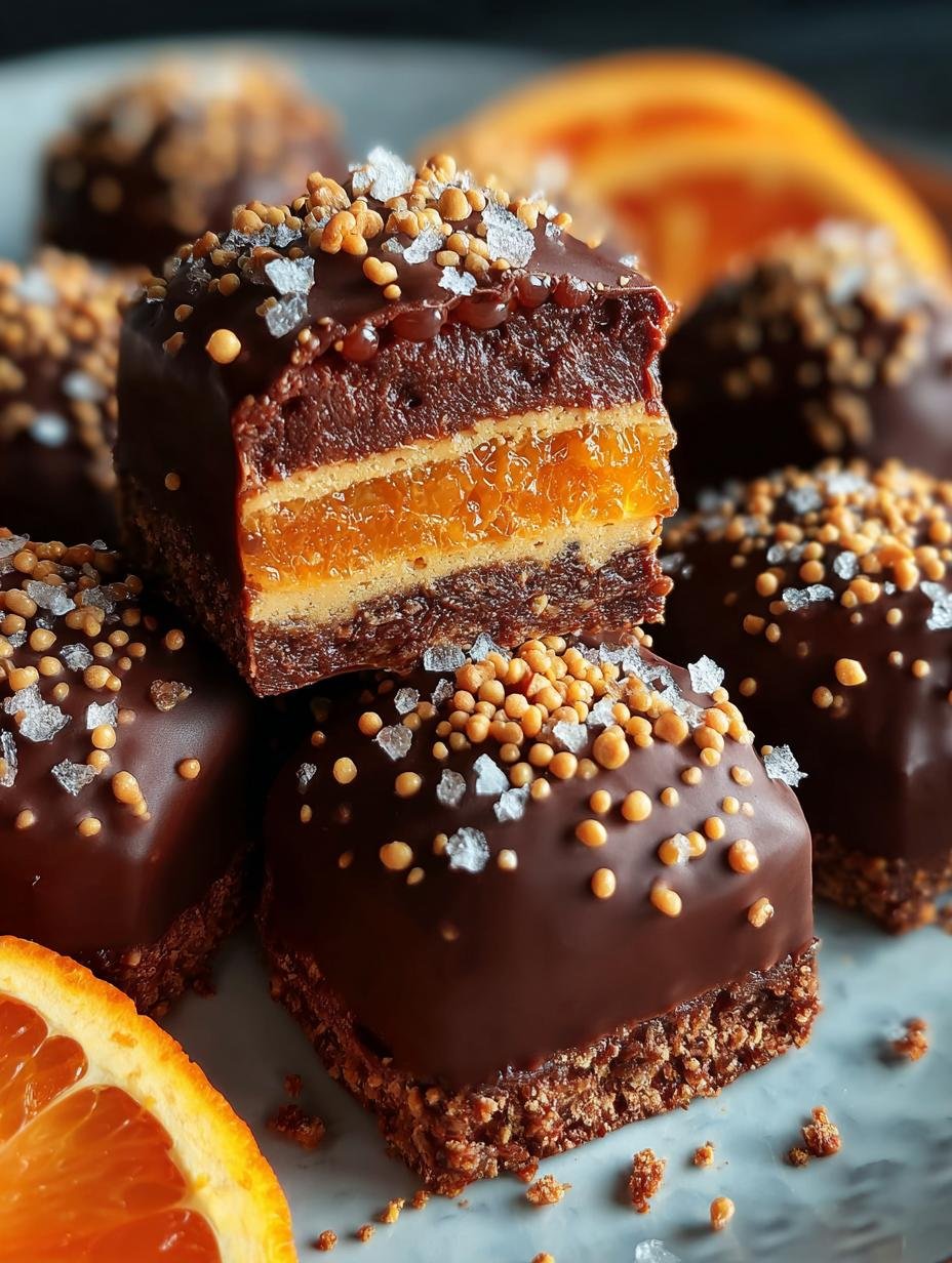 Juicy Orange Chocolate Christmas Truffles Delight