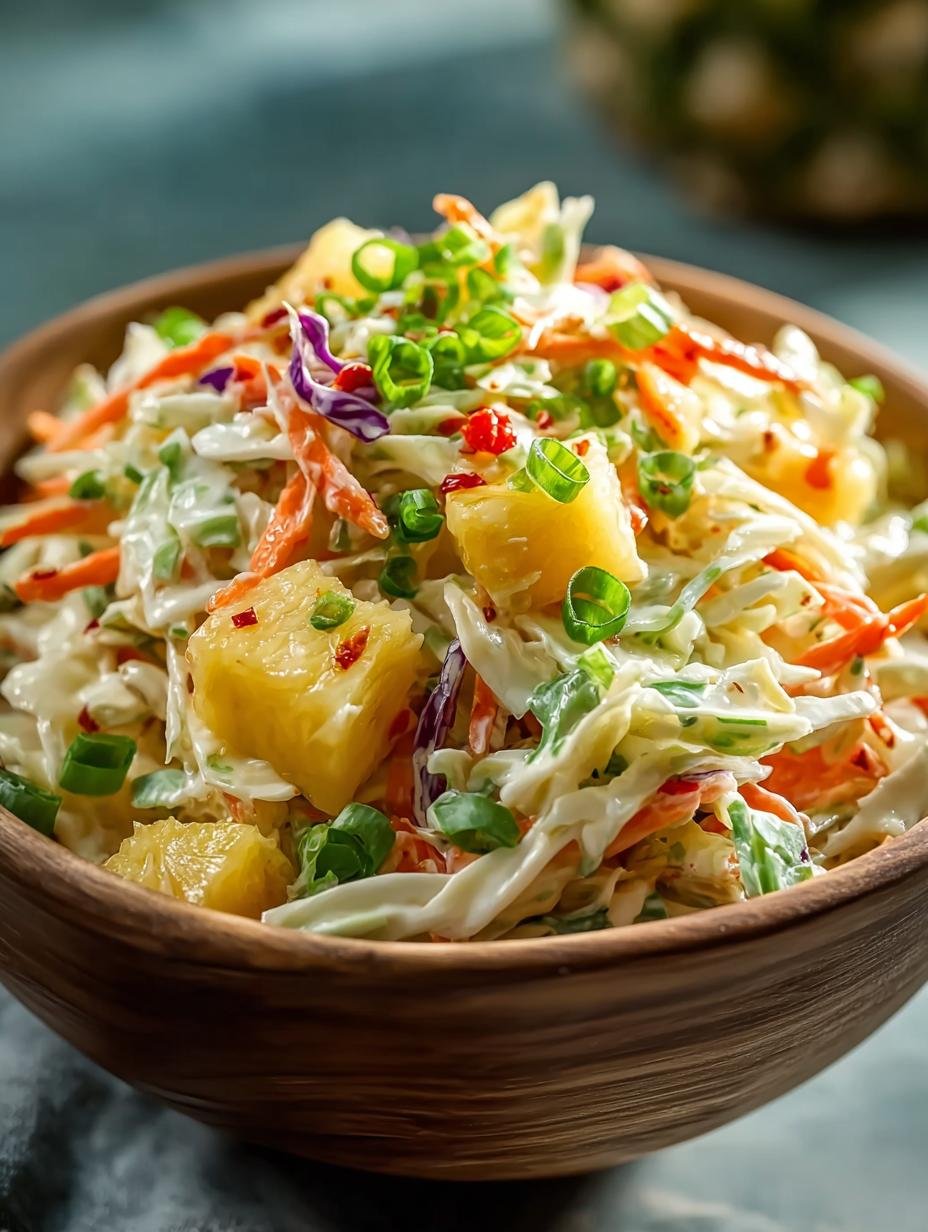 Mayo Hawaiian Pineapple Coleslaw: 7 Flavorful Secrets - Mayo Hawaiian Pineapple Coleslaw - additional detail