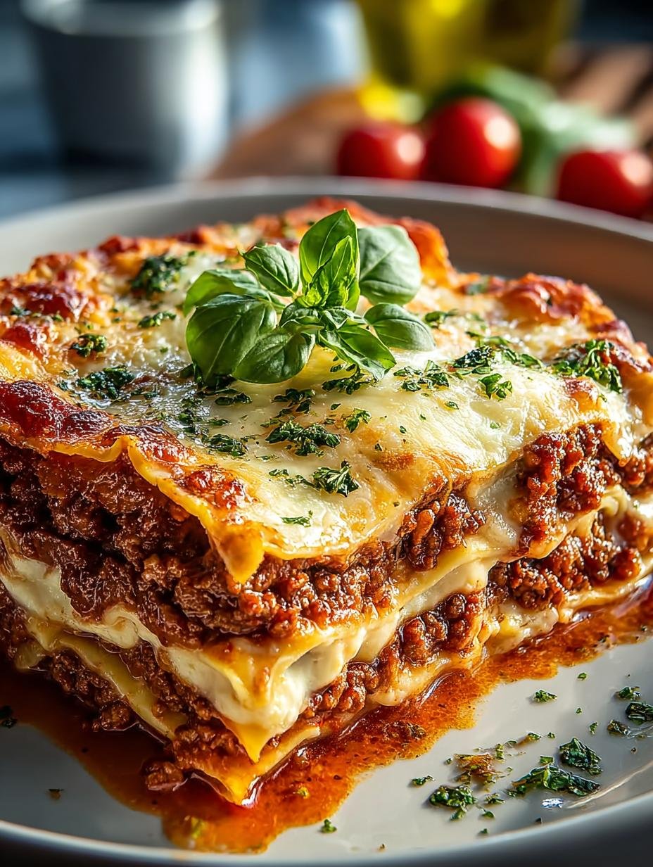 Meaty Lasagna with Cottage Cheese: 7 Layers of Comfort - Meaty Lasagna with Cottage - main visual representation