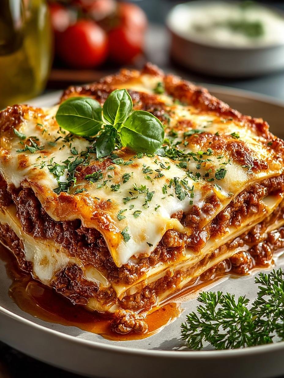 Meaty Lasagna with Cottage Cheese: 7 Layers of Comfort