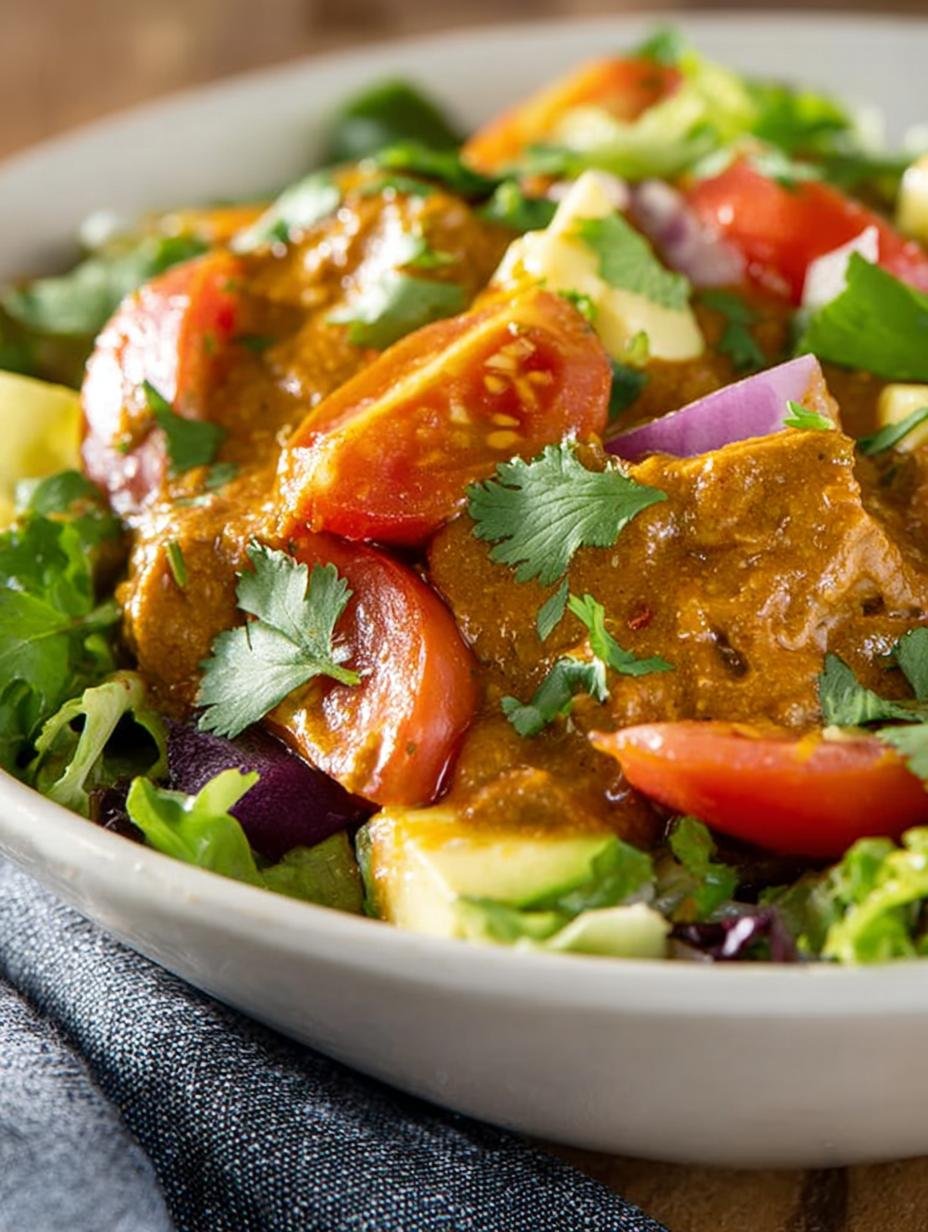 Delicious Mexican Chopped Salad with Avocado and Chicken - Mexican Chopped Salad with - additional detail