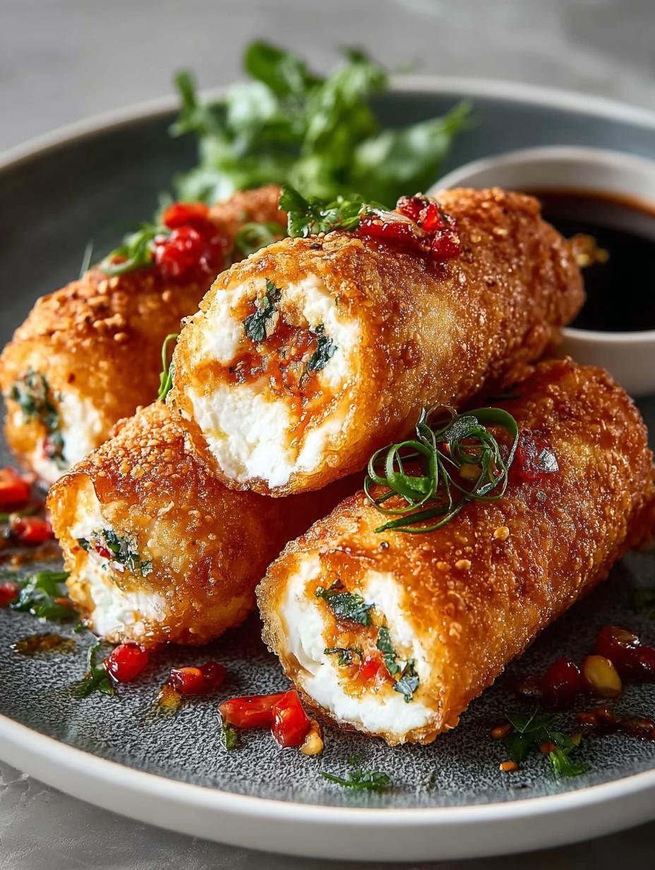 Oven Fried Feta Rolls: 5 Irresistible Baked Delights - Oven Fried Feta Rolls - main visual representation