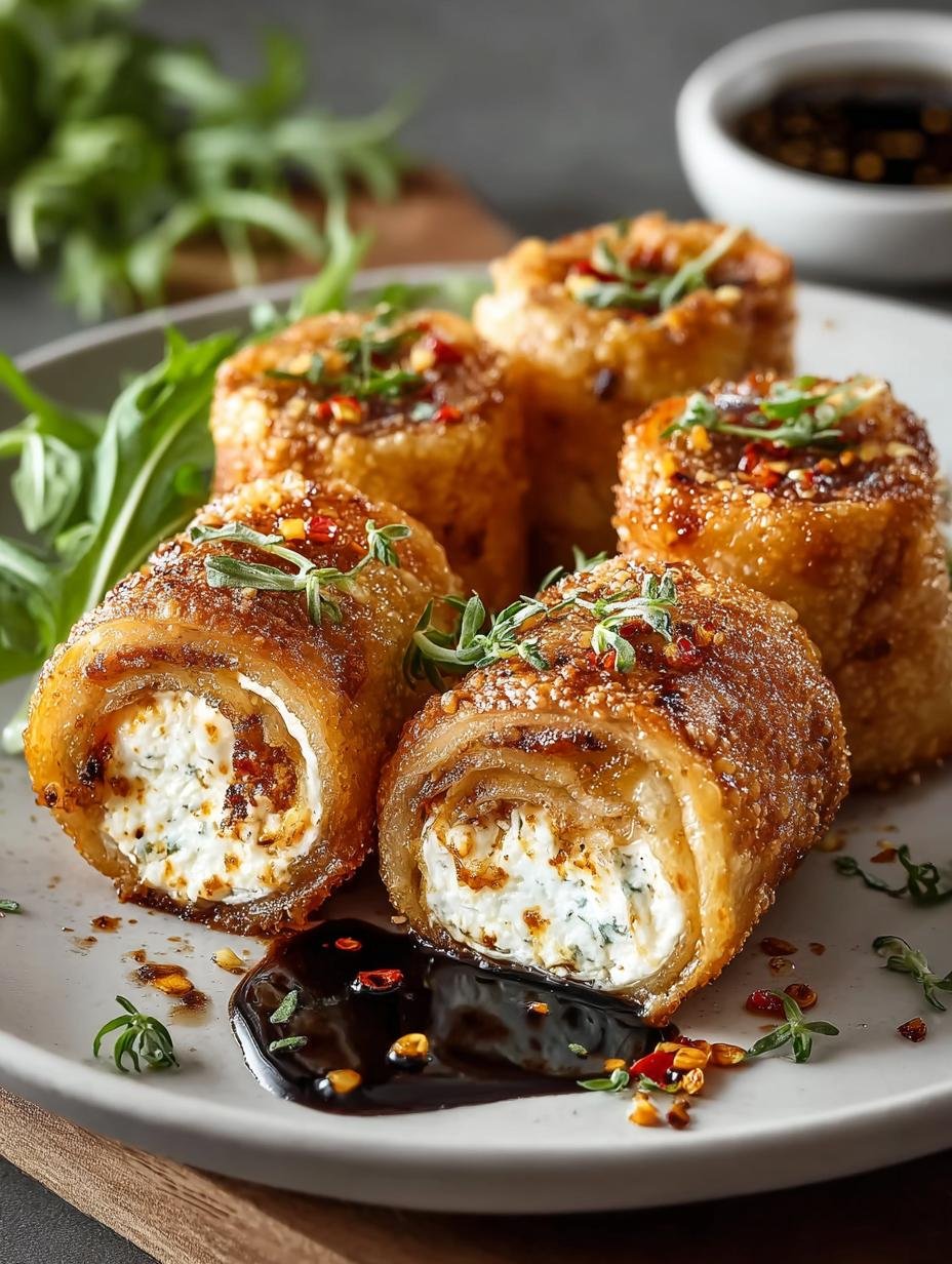 Oven Fried Feta Rolls: 5 Irresistible Baked Delights - Oven Fried Feta Rolls - additional detail