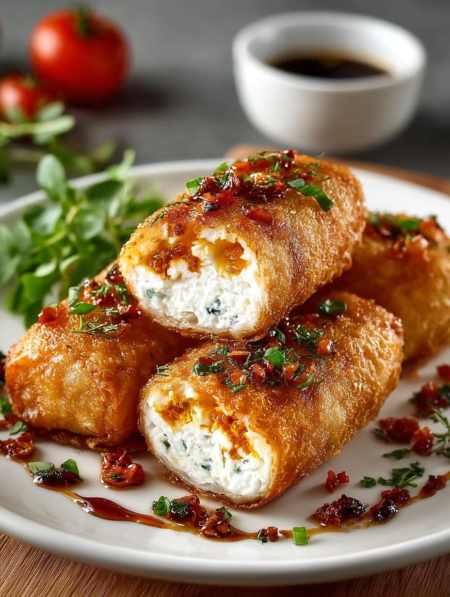 Oven Fried Feta Rolls: 5 Irresistible Baked Delights