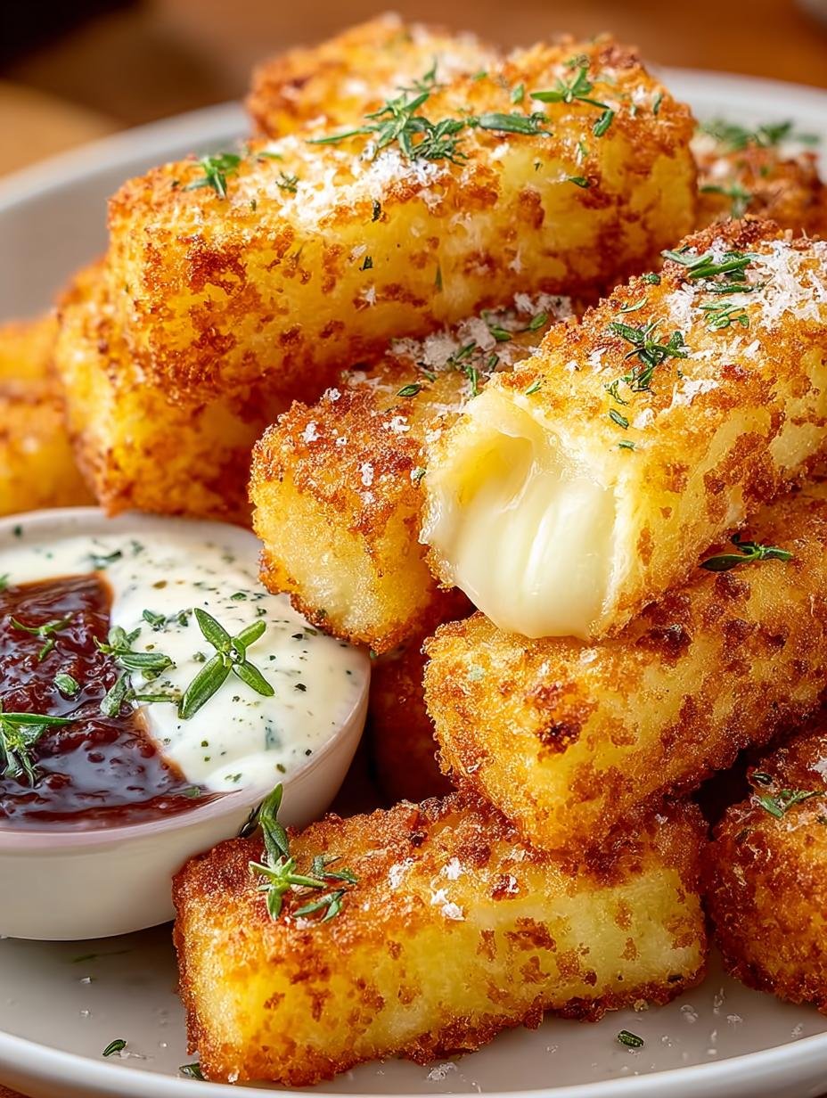Crispy Potato Cheese Sticks: 5 Irresistible Recipes - Potato Cheese Sticks - additional detail