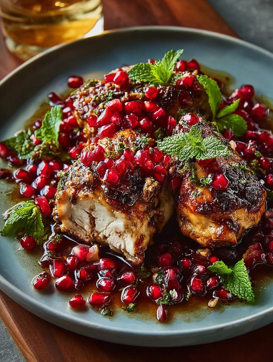 Sheet Pan Pomegranate Chicken: 5 Steps to Flavorful Bliss - Sheet Pan Pomegranate Chicken - main visual representation