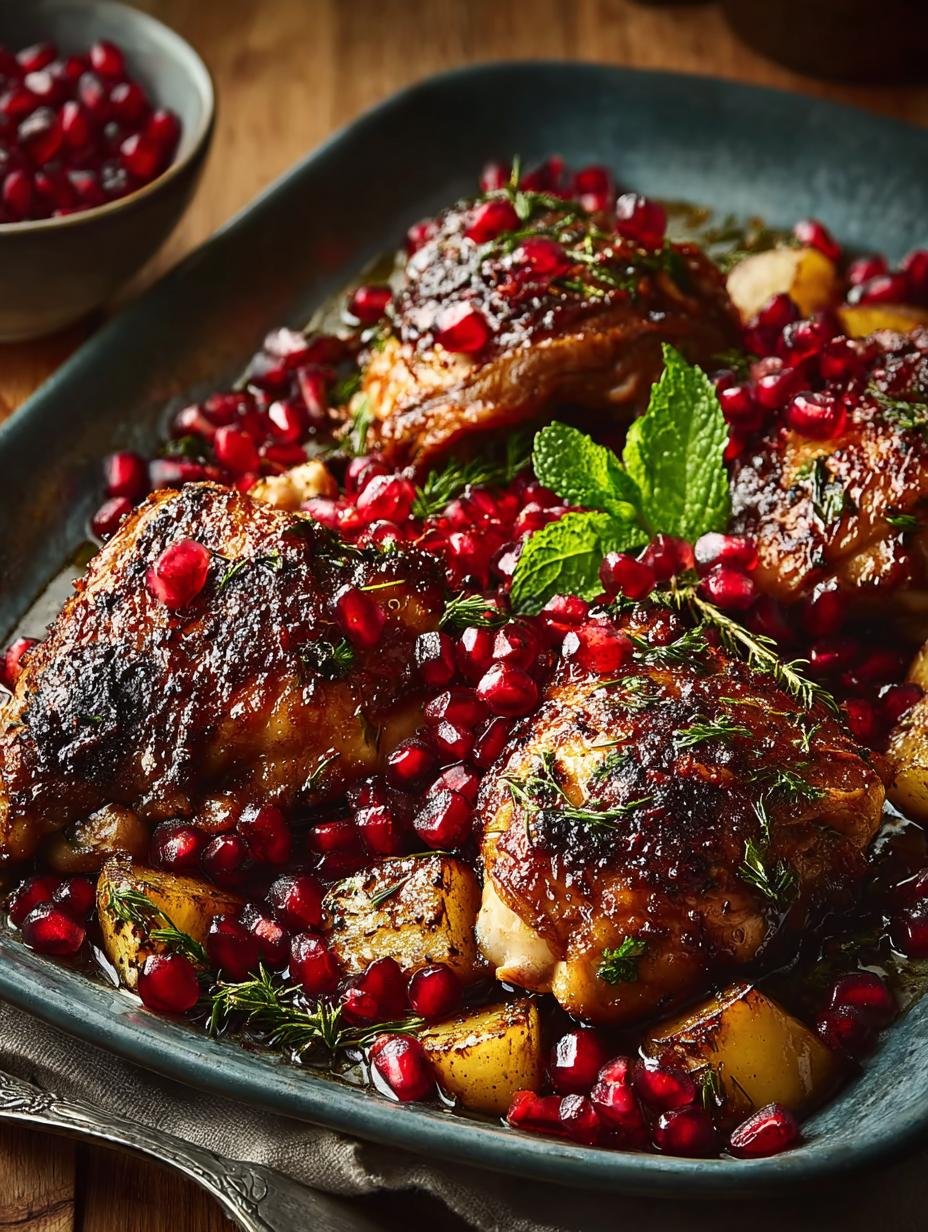 Sheet Pan Pomegranate Chicken: 5 Steps to Flavorful Bliss - Sheet Pan Pomegranate Chicken - additional detail